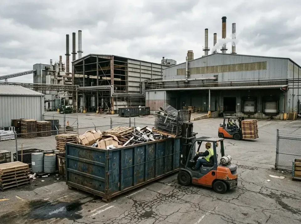 industrial-factory-scrap-conta-003 — frequently asked questions, Cheap Roll-off Dumpster Rentals in Offutt AFB, NE